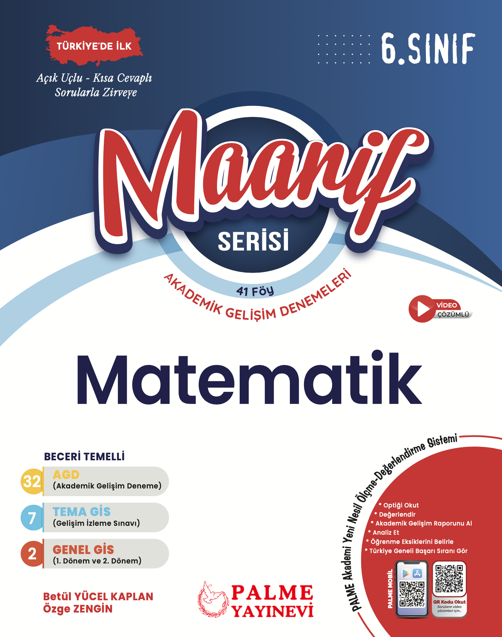 6. SINIF MAARİF MATEMATİK AKADEMİK GELİŞİM DENEMELERİ